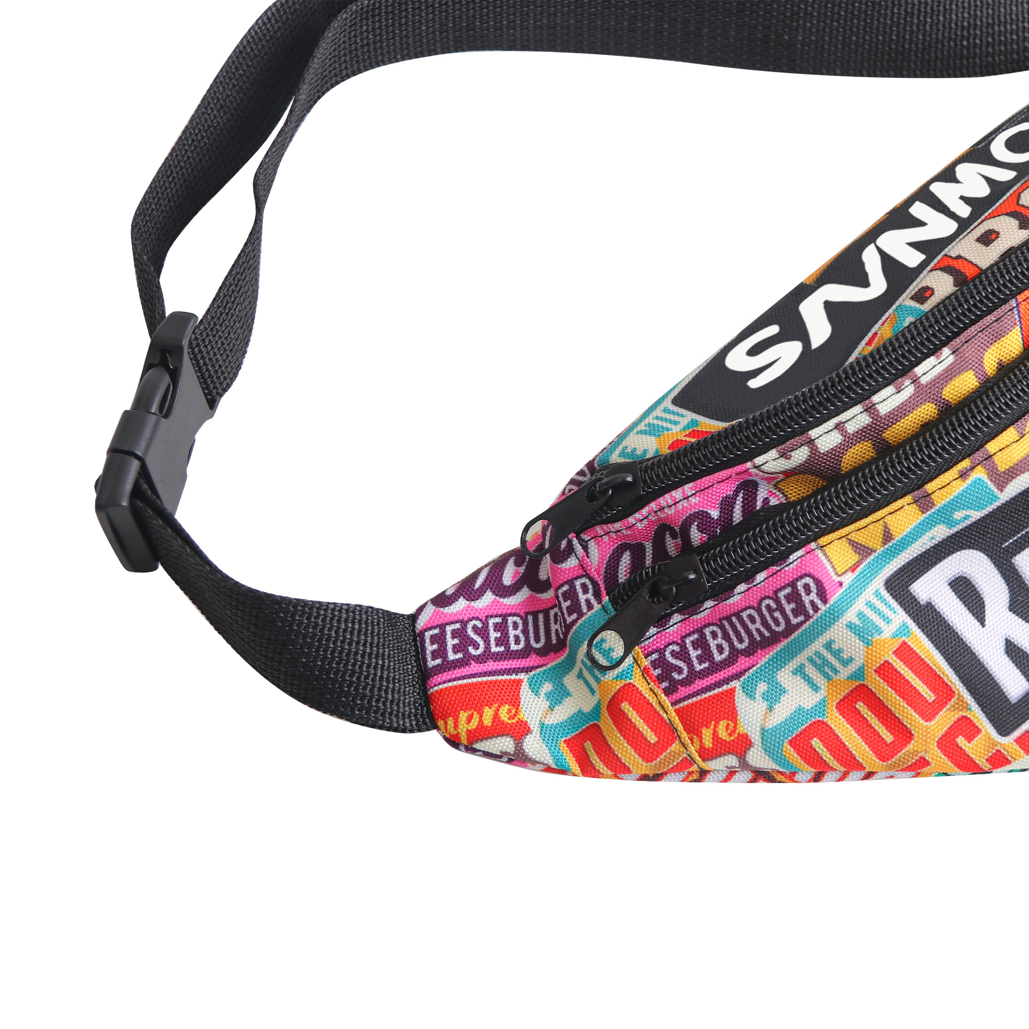 Full colour RPET Bum Bag - Image 5