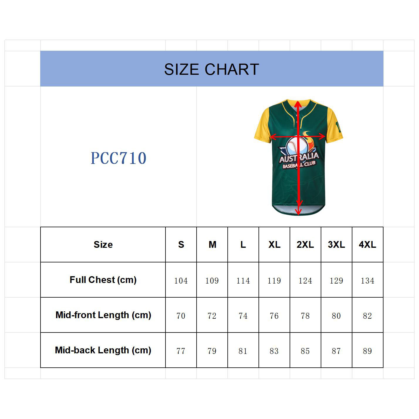 Men's 100% Polyester Sublimated 2-Button Baseball Jersey - Image 6