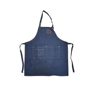 Poly-Cotton Denim Full Bib Apron With Neck Strap