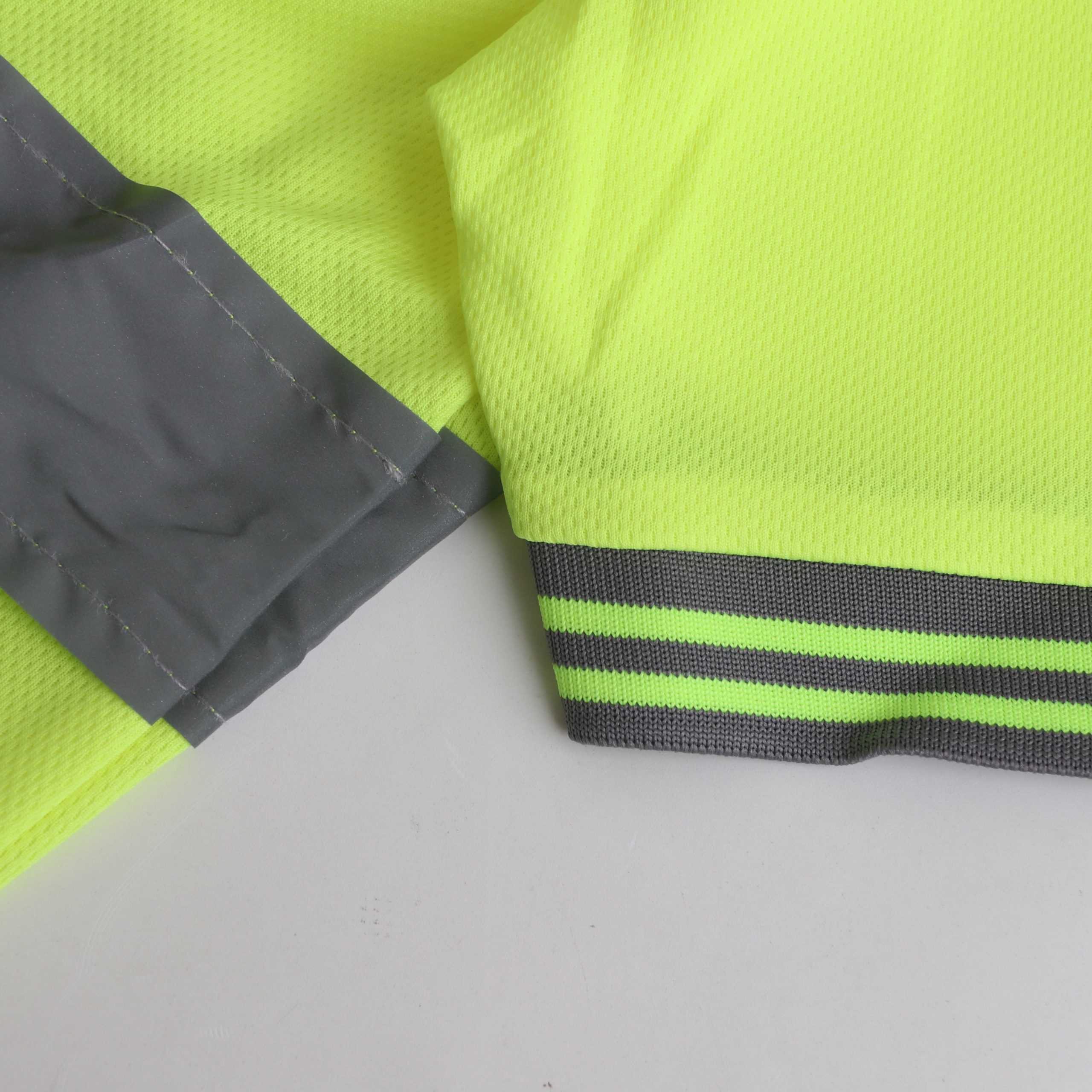 Unisex Polyester Hi-Vis Reflective S/S Polo - Image 3
