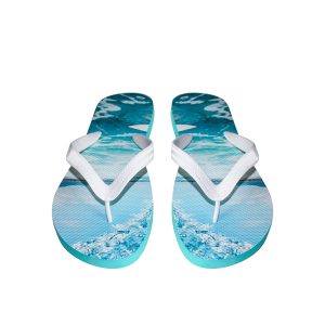 Rubber Talking Footprint Thongs