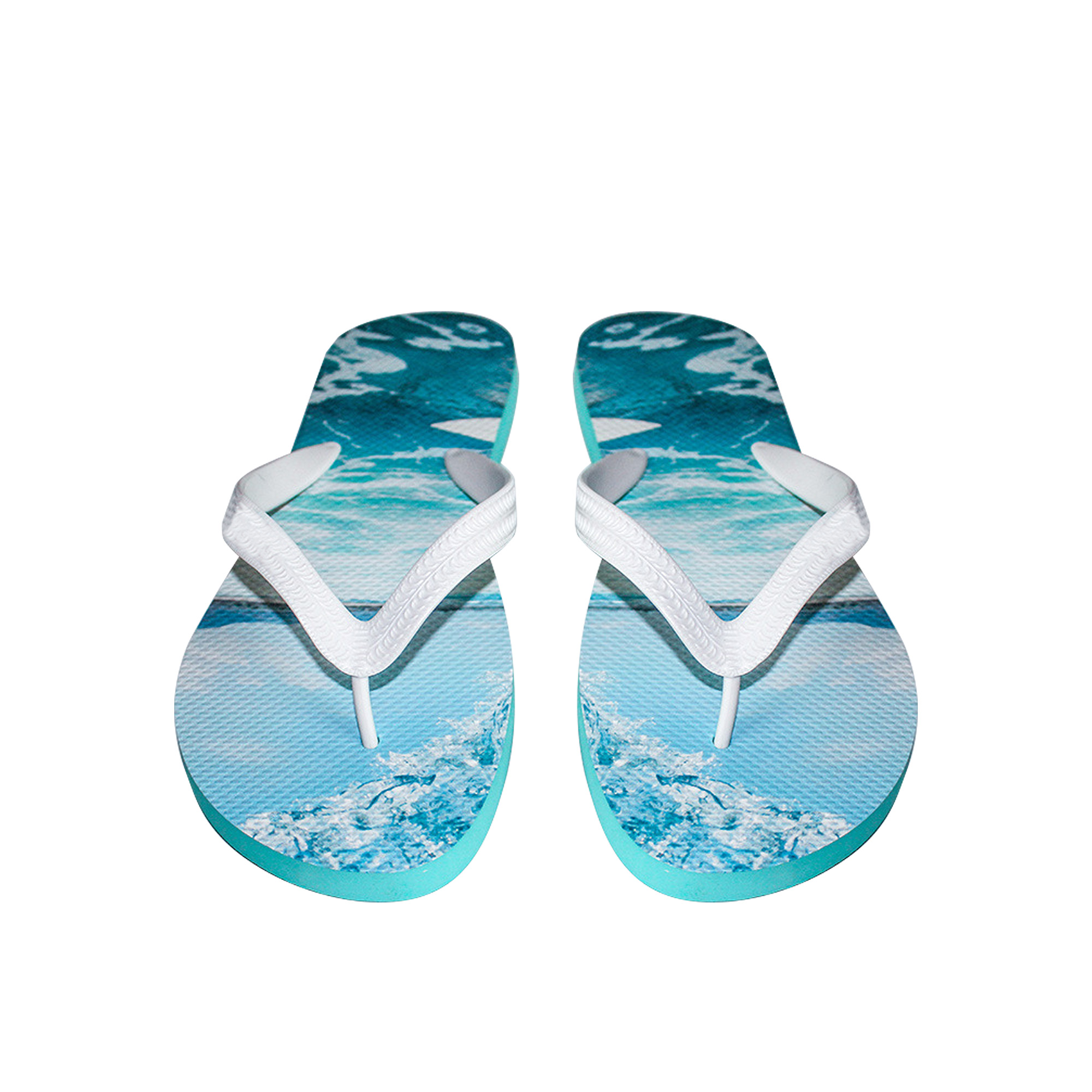 Rubber Talking Footprint Thongs