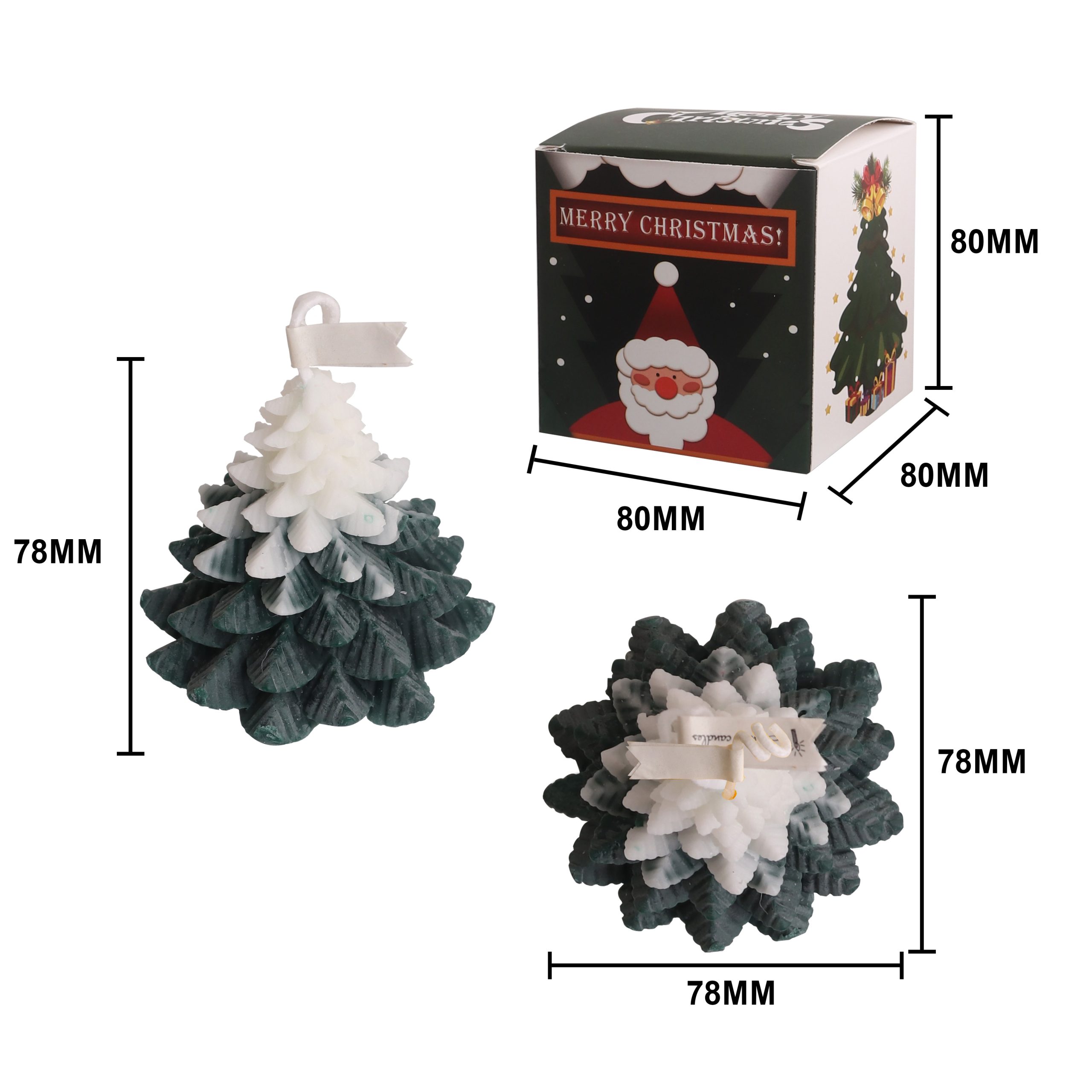 Christmas Tree Shape Candles - Image 9