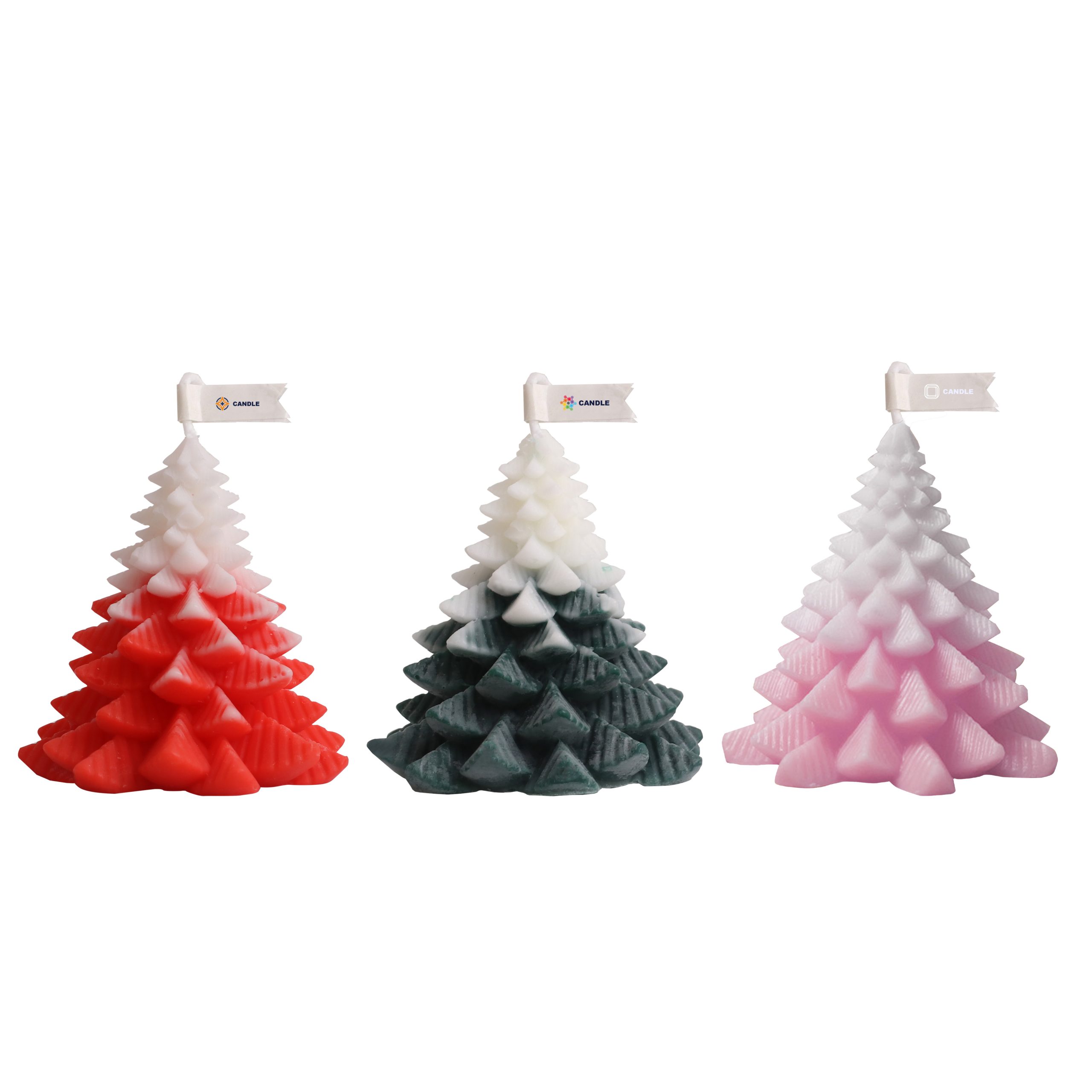 Christmas Tree Shape Candles - Image 5