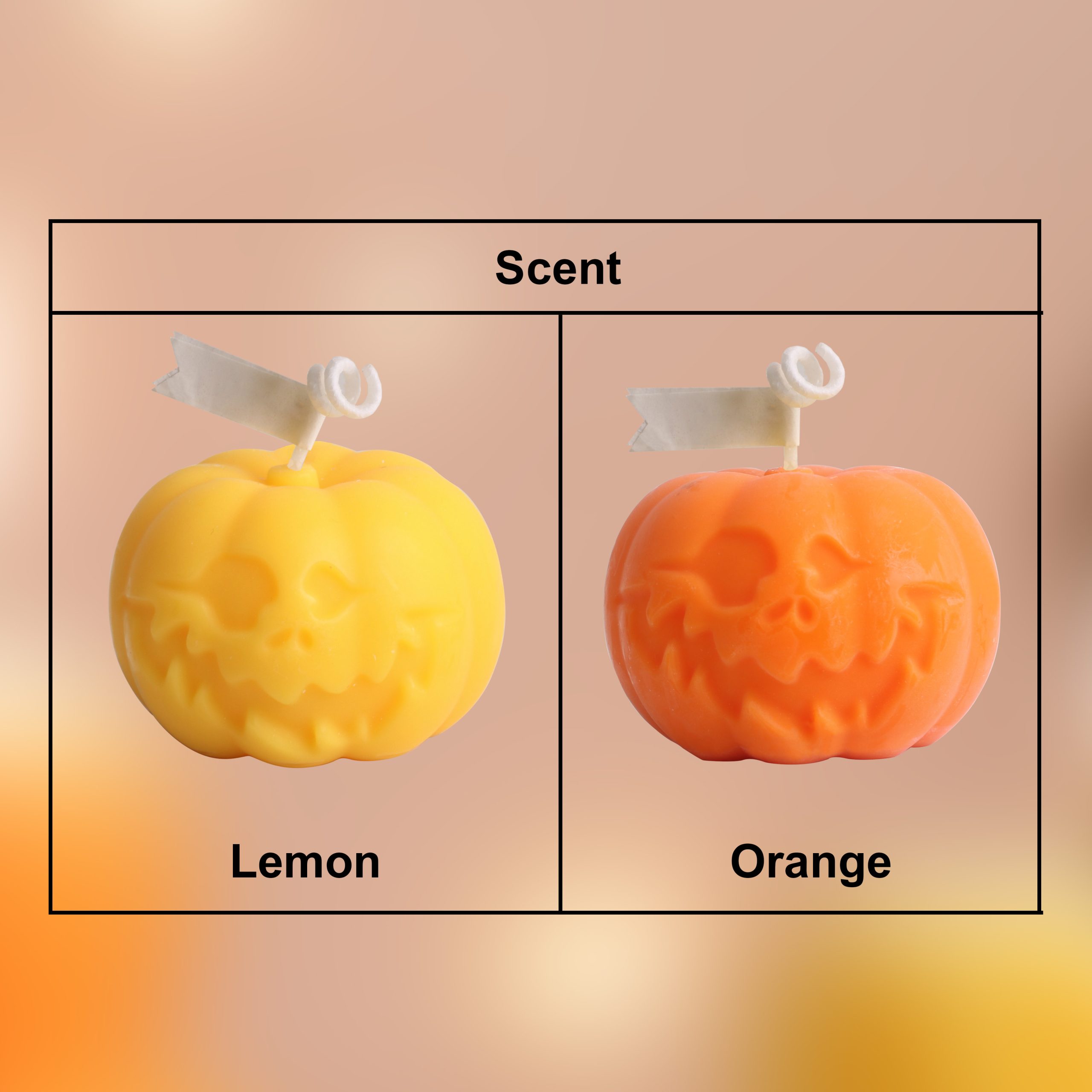 Pumpkin Shape Candles - Image 7