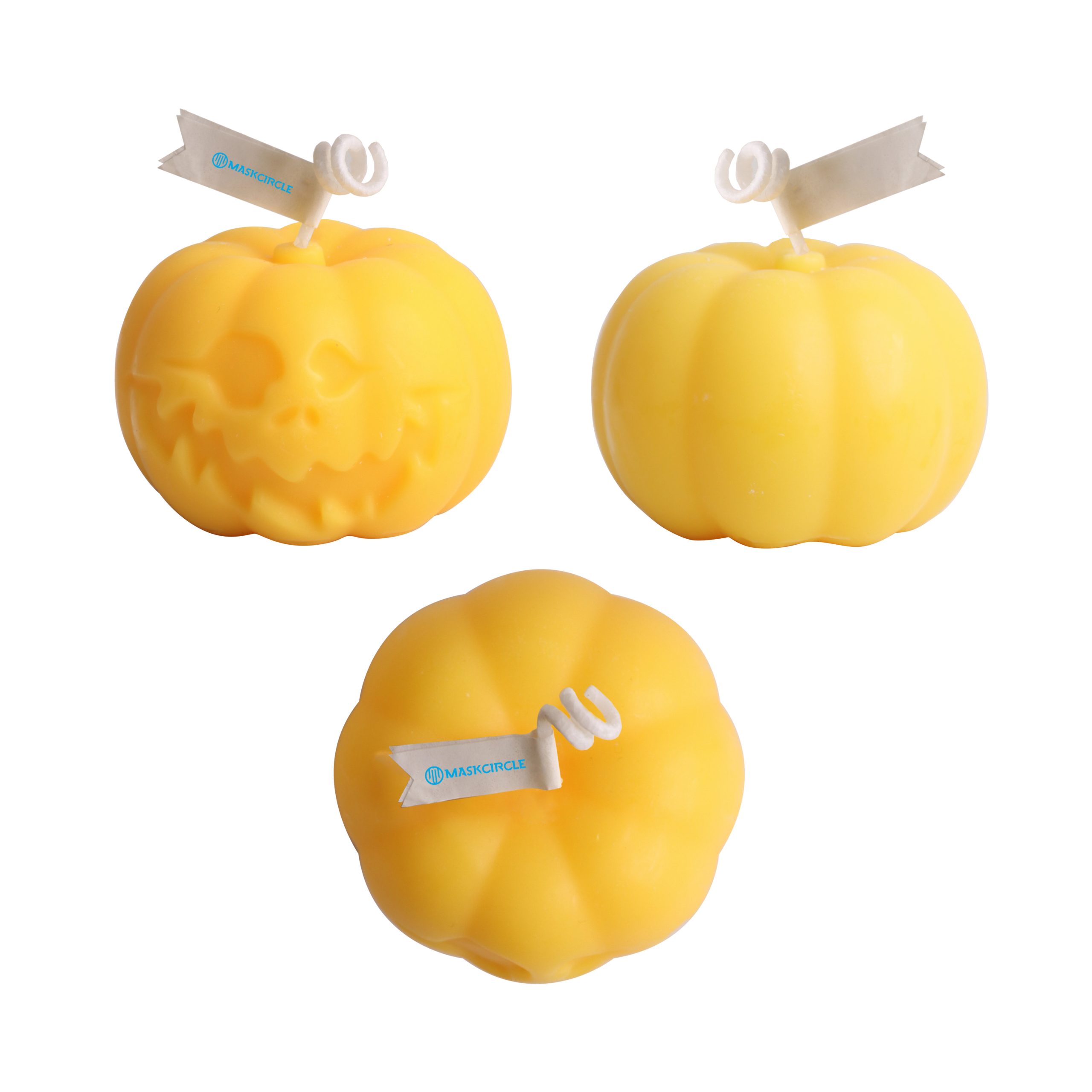 Pumpkin Shape Candles - Image 2