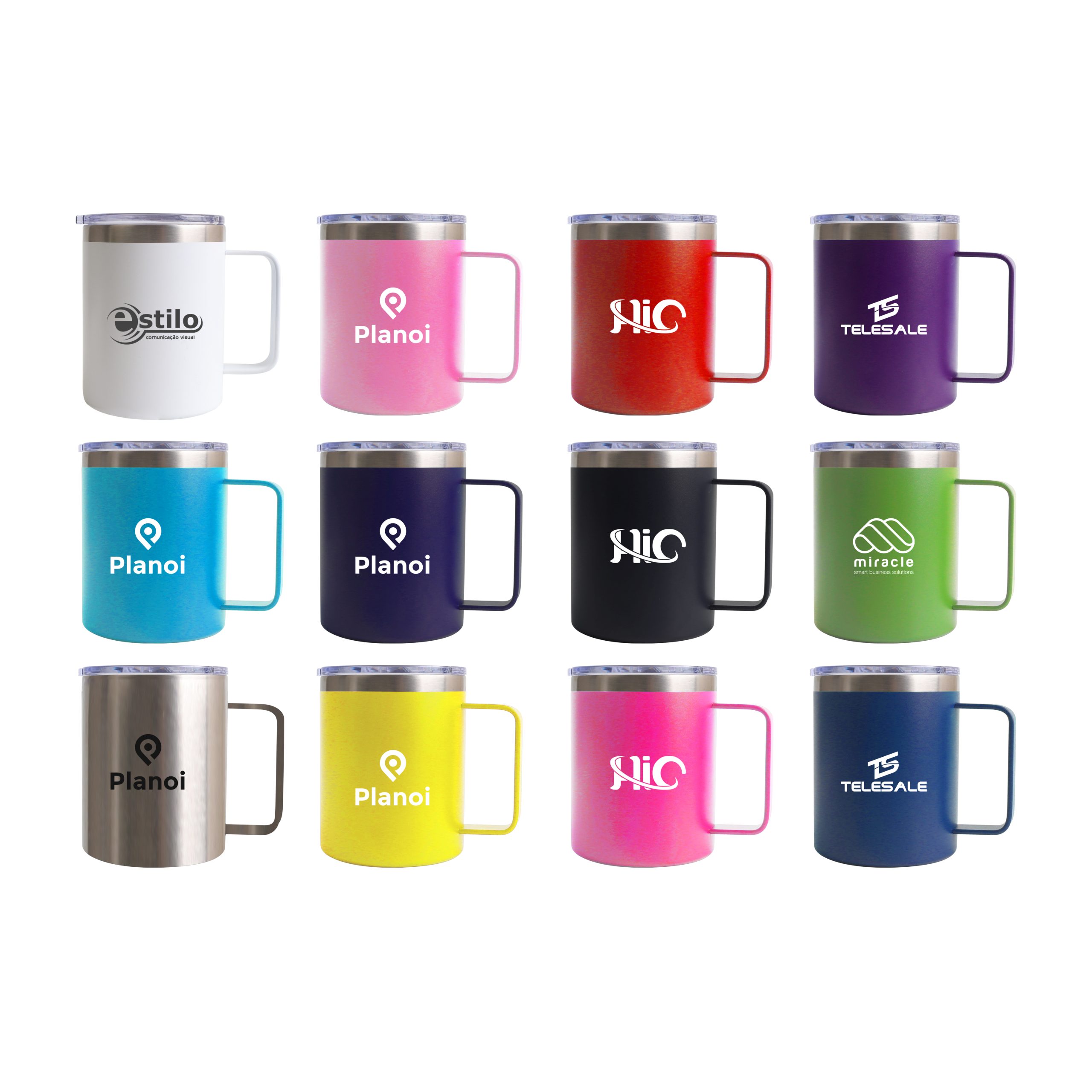 Coloured Stainless Steel Mug - Image 14