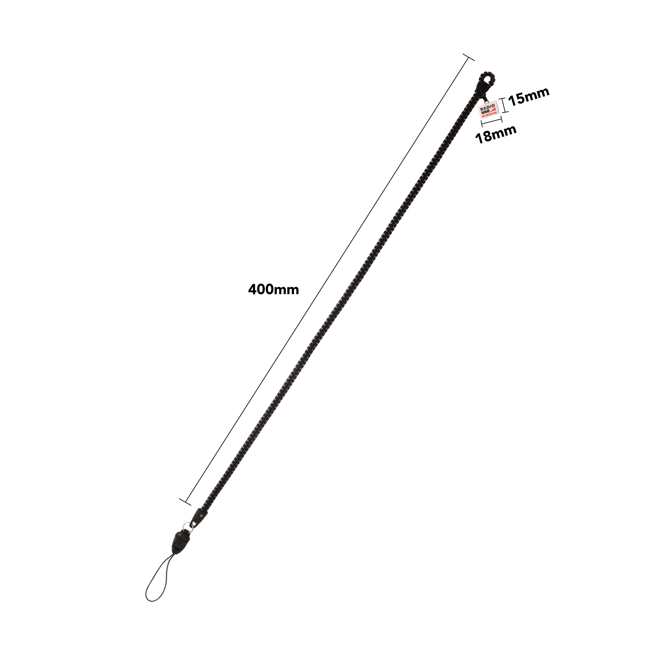 Zipper Lanyard with PVC Tag - Image 12