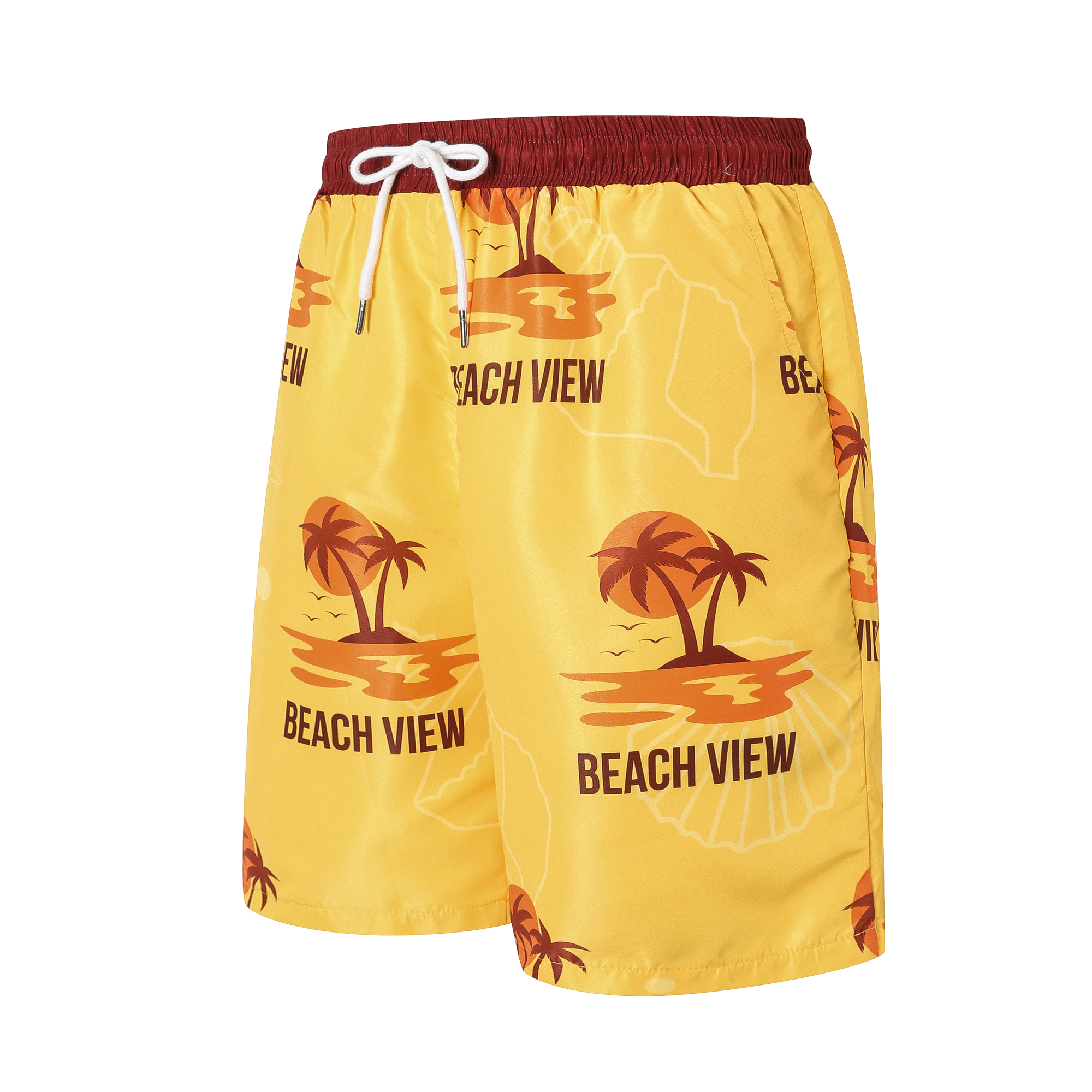 Men's Polyester Sublimated Board Shorts - Image 2