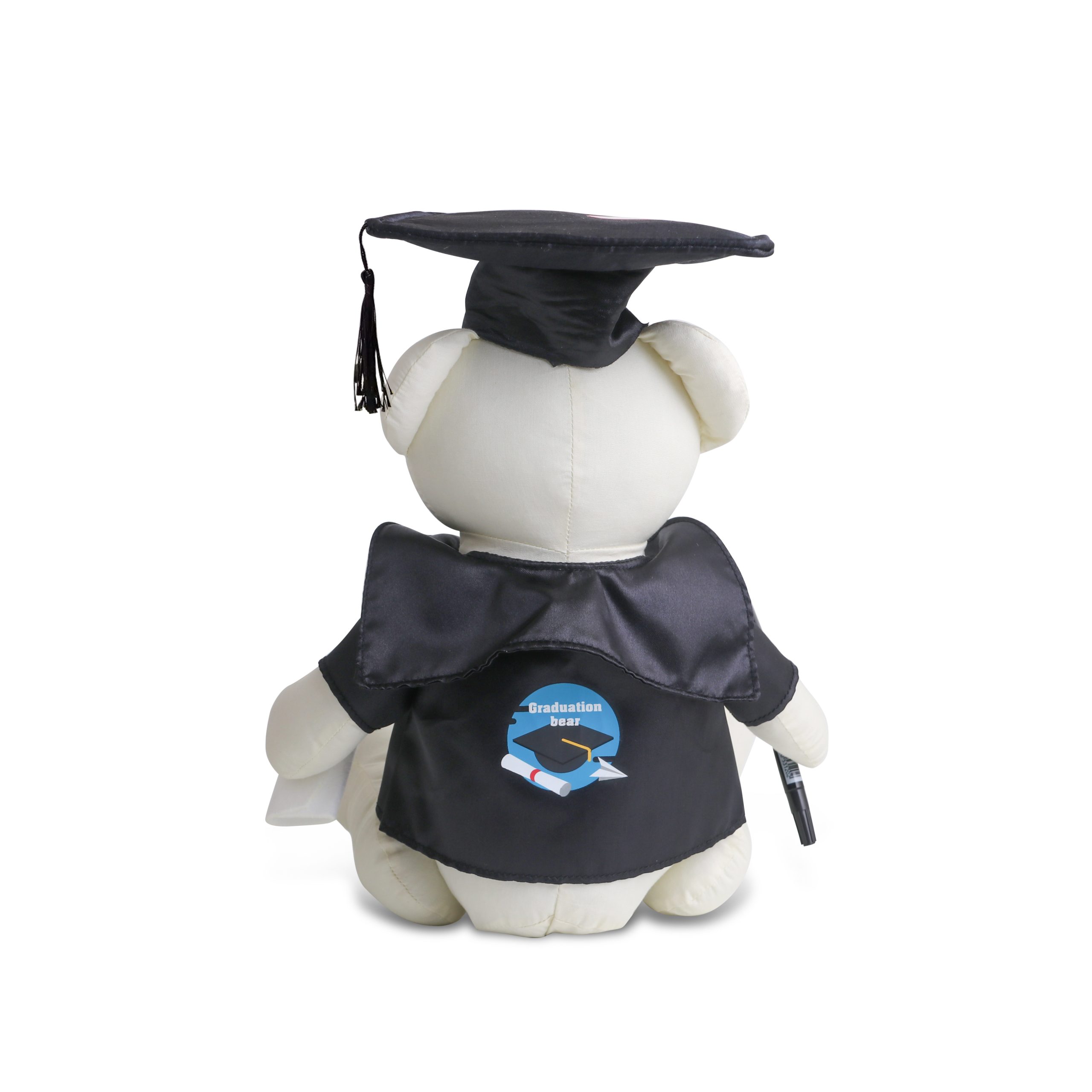 Graduation Signature Calico Bear with Pen - Image 3