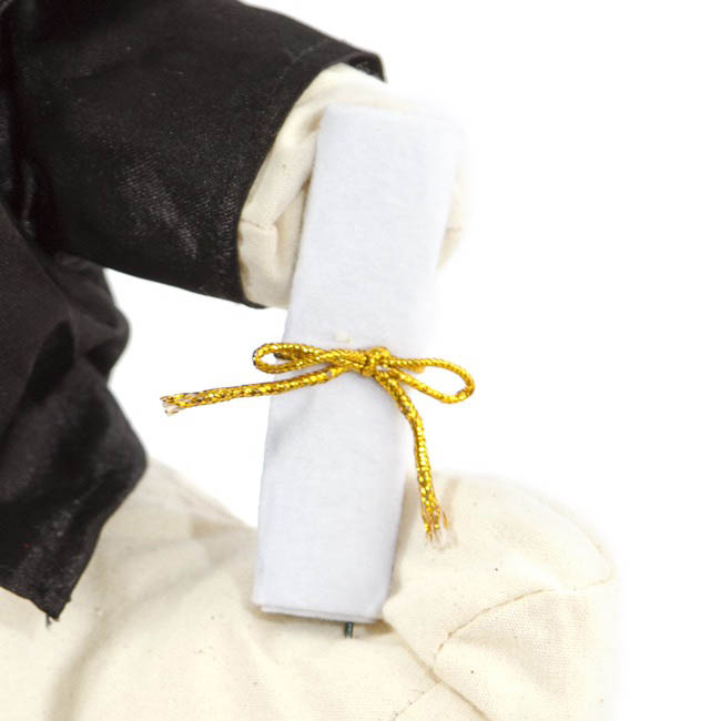 Graduation Signature Calico Bear with Pen - Image 6