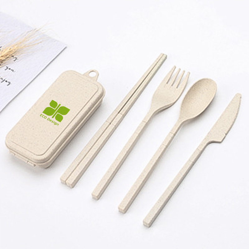 4 Pieces Travel Utensils Set - Image 5