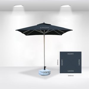 2x2m Square Stock Colour Commercial Market Umbrella