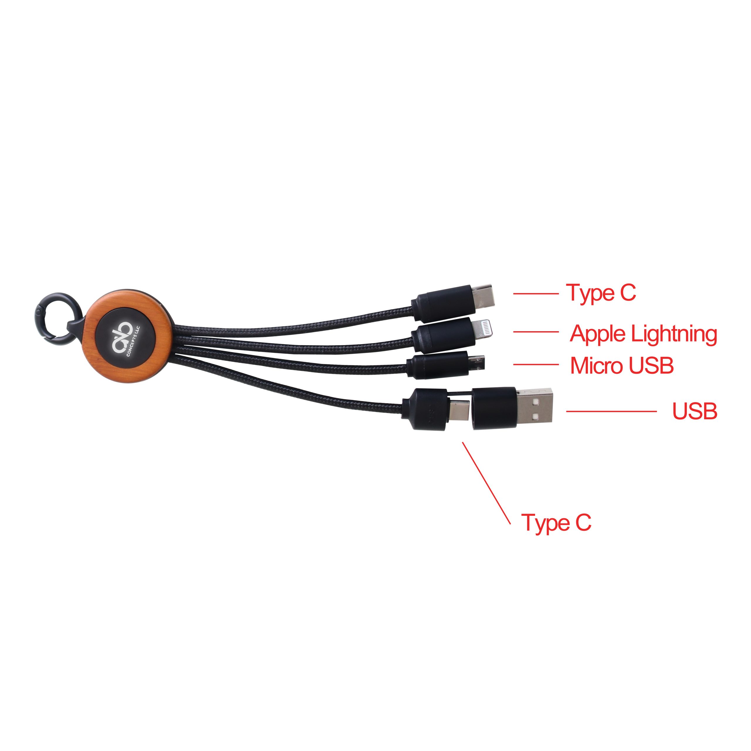 Light Up Charging Cable - Round Shape - Image 6