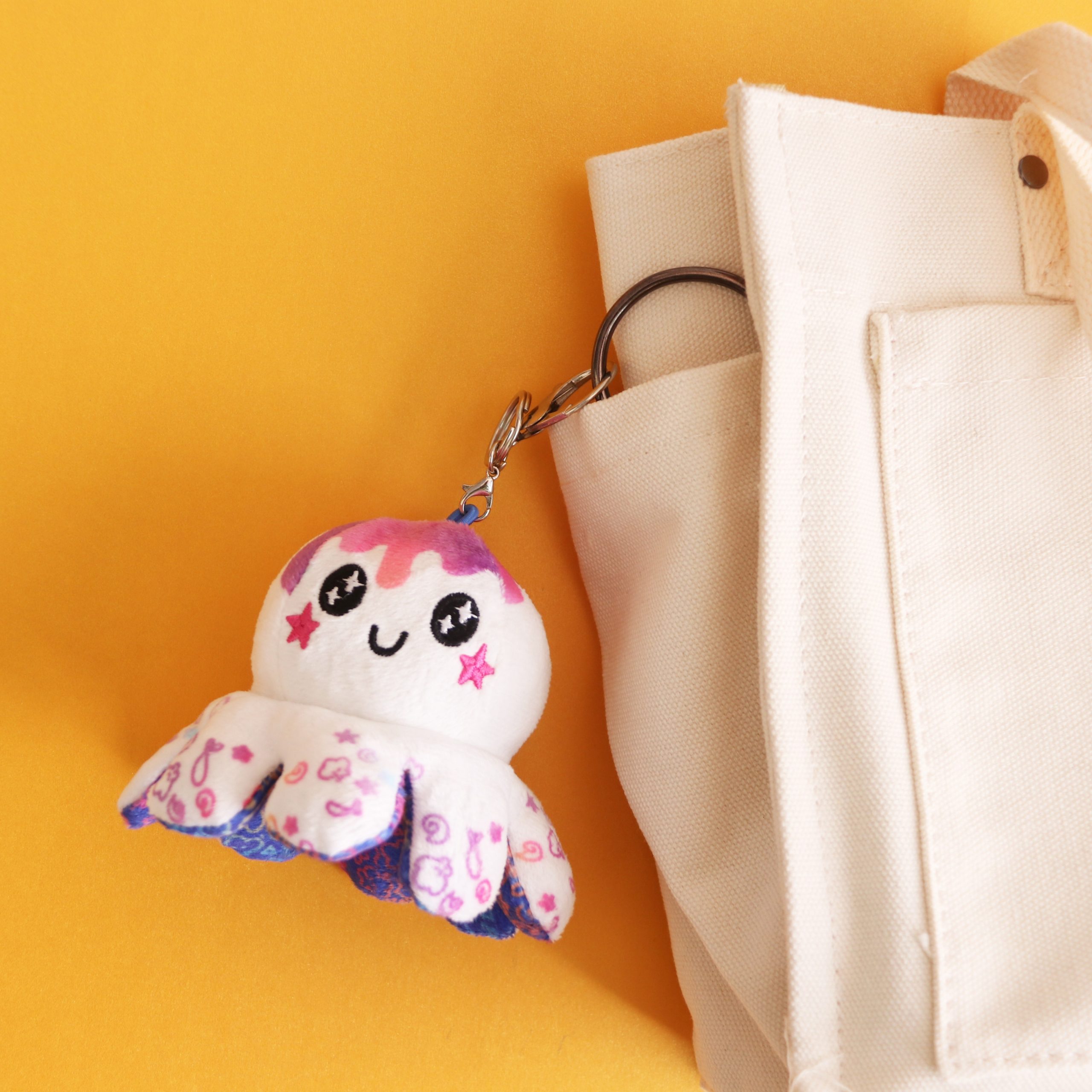 Small Reversible Octopus Plush Toy - Image 6