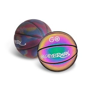 Holographic Glowing Basketball