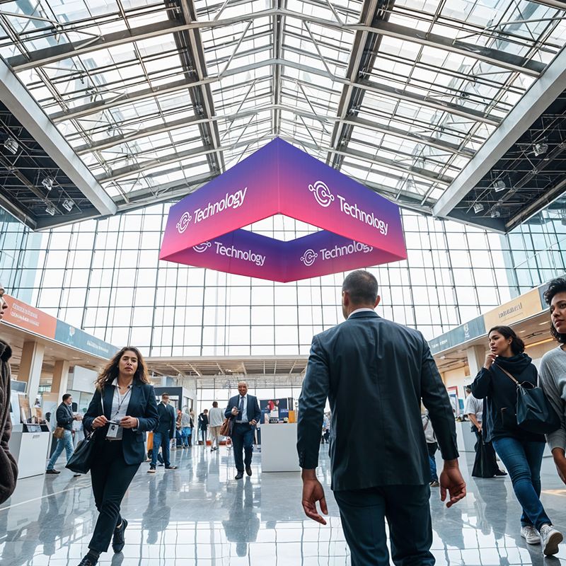 Sky Tube Square Hanging Banner - Image 6