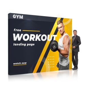 3m Straight Pop Up Display Wall