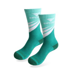 Crew Woven Sport Socks - With Towel Bottom