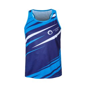 100% Polyester Sublimated Sports Singlet