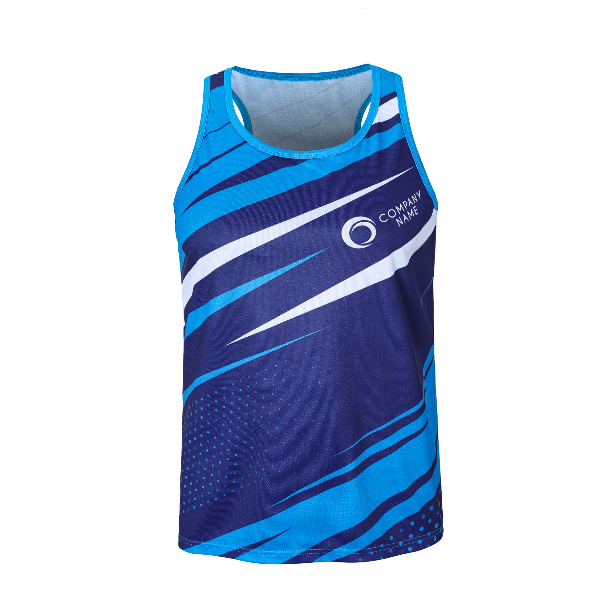 100% Polyester Sublimated Sports Singlet