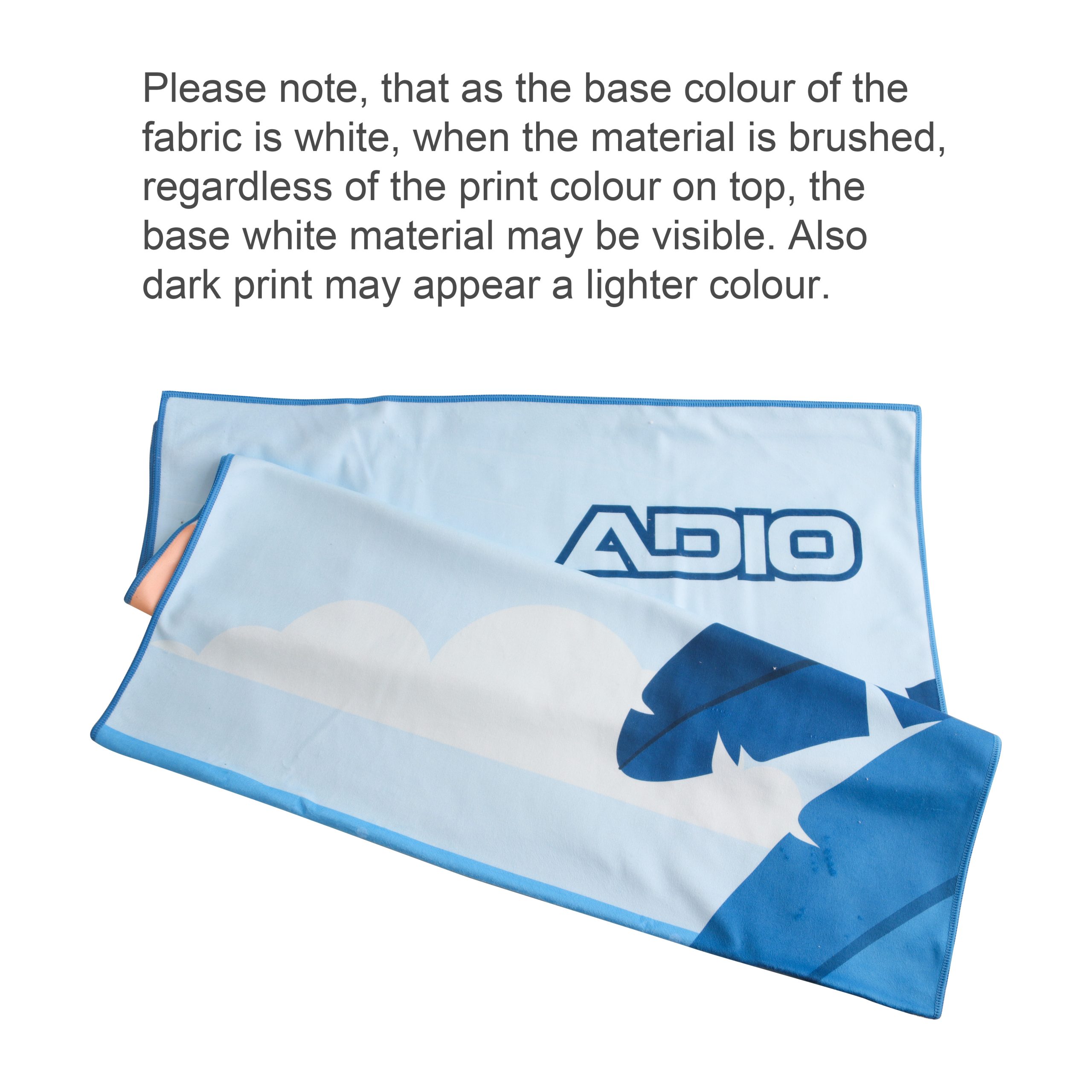 Microfibre Colour Beach Towel (70x140cm) - Image 2