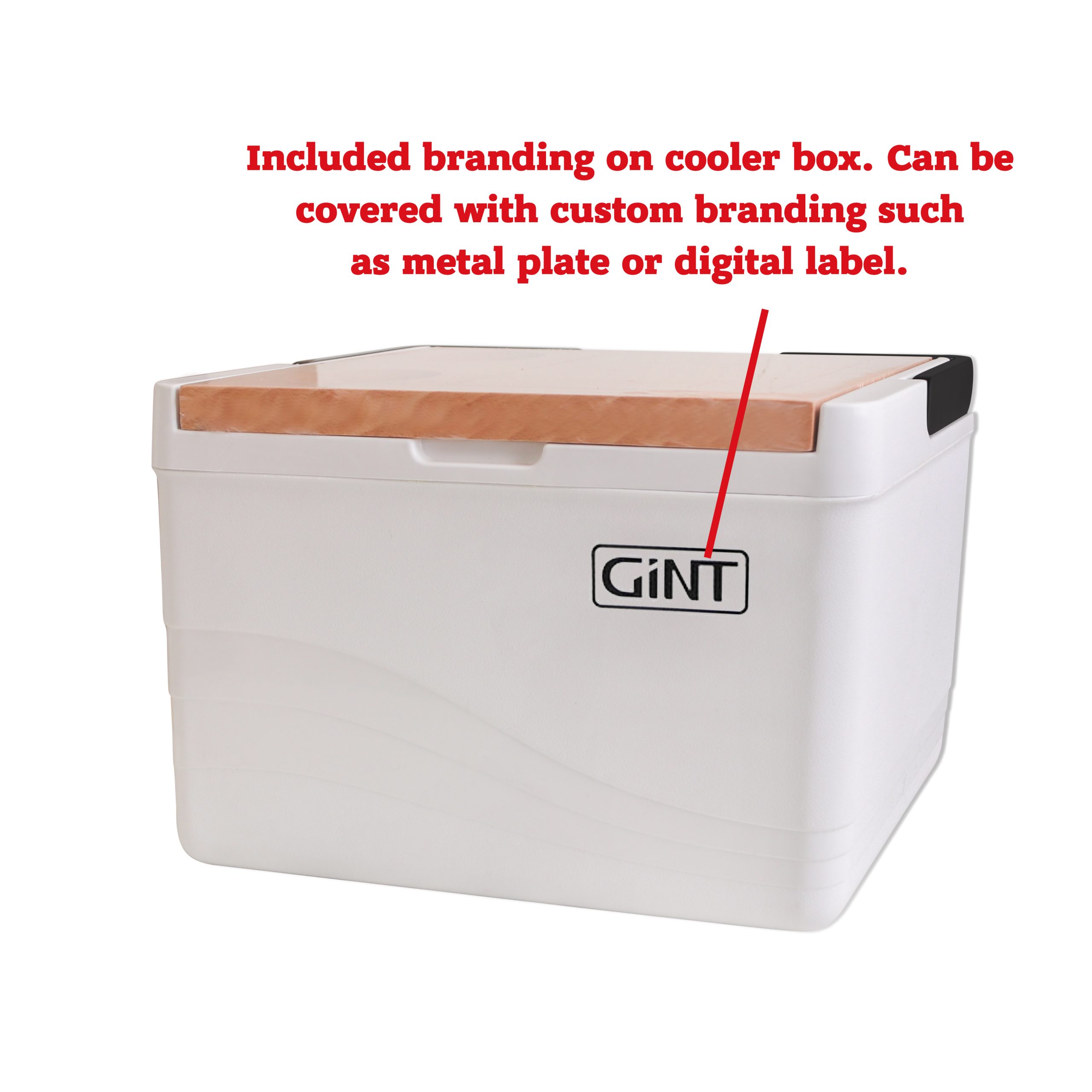 11L Wooden Lid Cooler Box - Image 3