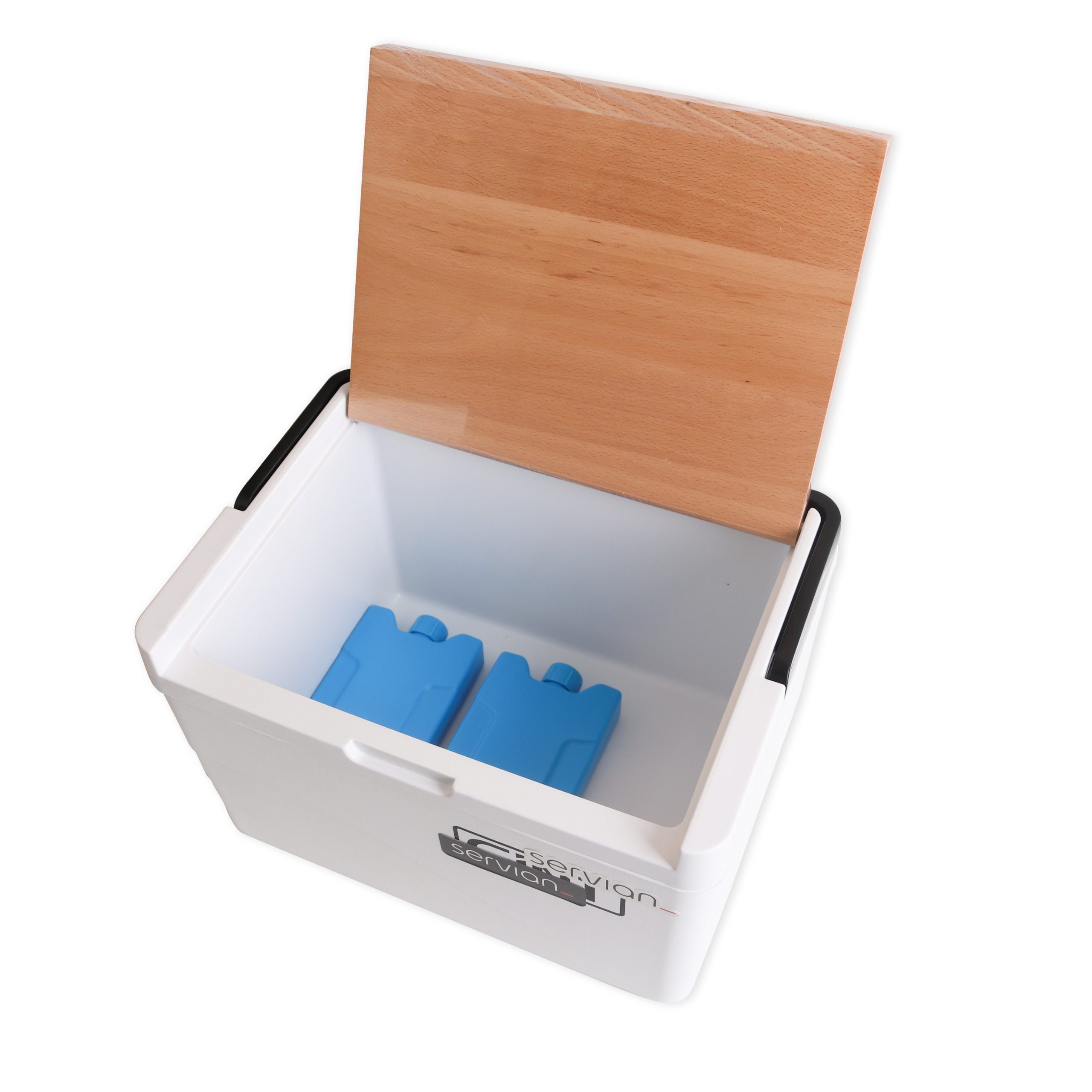 11L Wooden Lid Cooler Box - Image 6