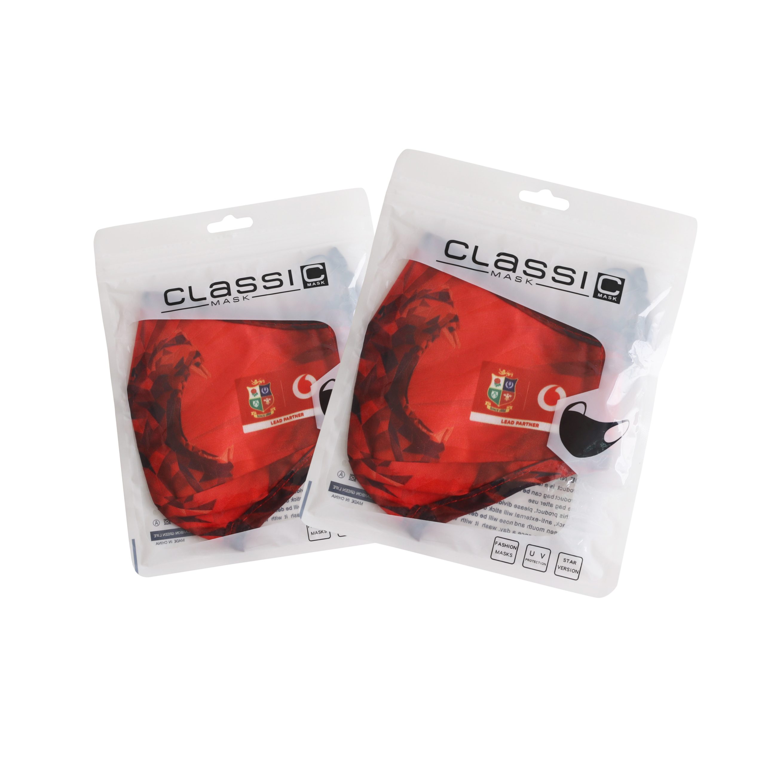 3 Ply Digital Print Reusable Face Mask - Adult & Children's Sizes - Image 8