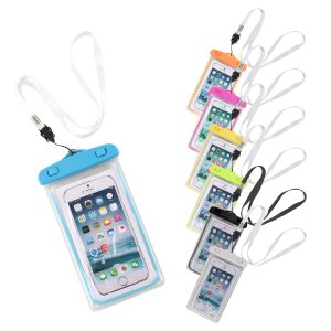 Universal Fluorescent Armband Cover Waterproof Phone Bag