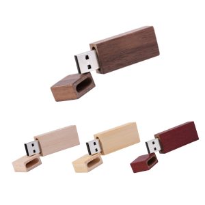 Rectangle Wooden Flash Drive