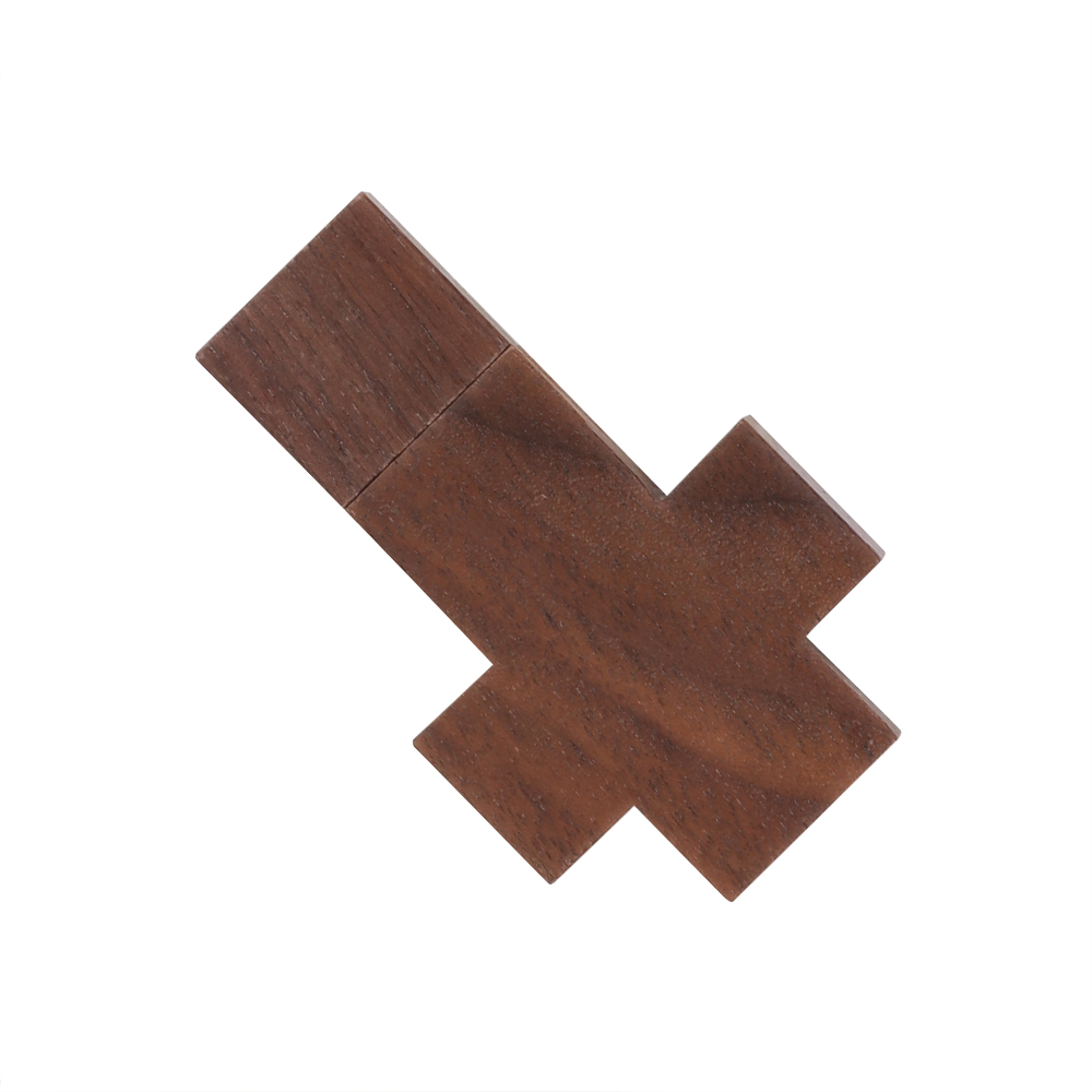 Cross Wooden Flash Drive - Image 2
