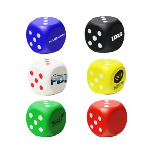 Dice Shape Stress Reliever