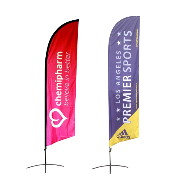 Small(65.3*200cm) Angled Feather Banners 9ft - Image 5