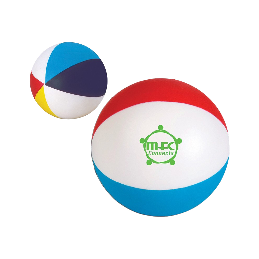 Colorfull Beach Ball Shape Stress Reliever - Image 3