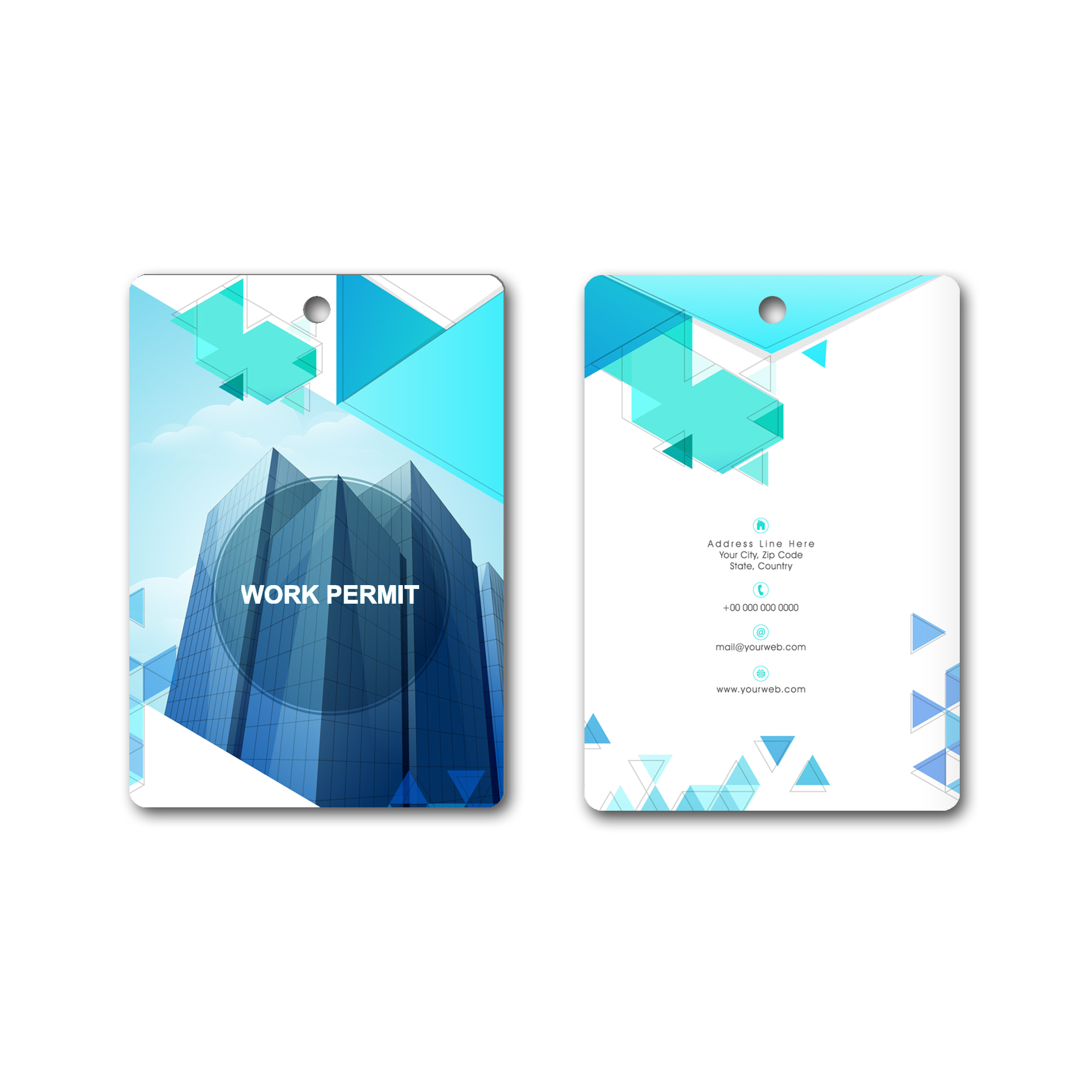 Large Unique Printed Name Tag (90 x 130 mm) - Image 6