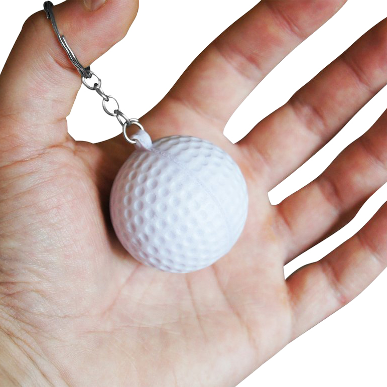 Keyring with Golf Ball Stress Reliever - Image 5