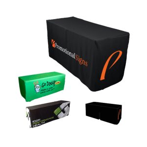 Fitted Table Cloth with Zipper Back * 6ft