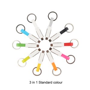 Magnetic Charging Cable with Keyring