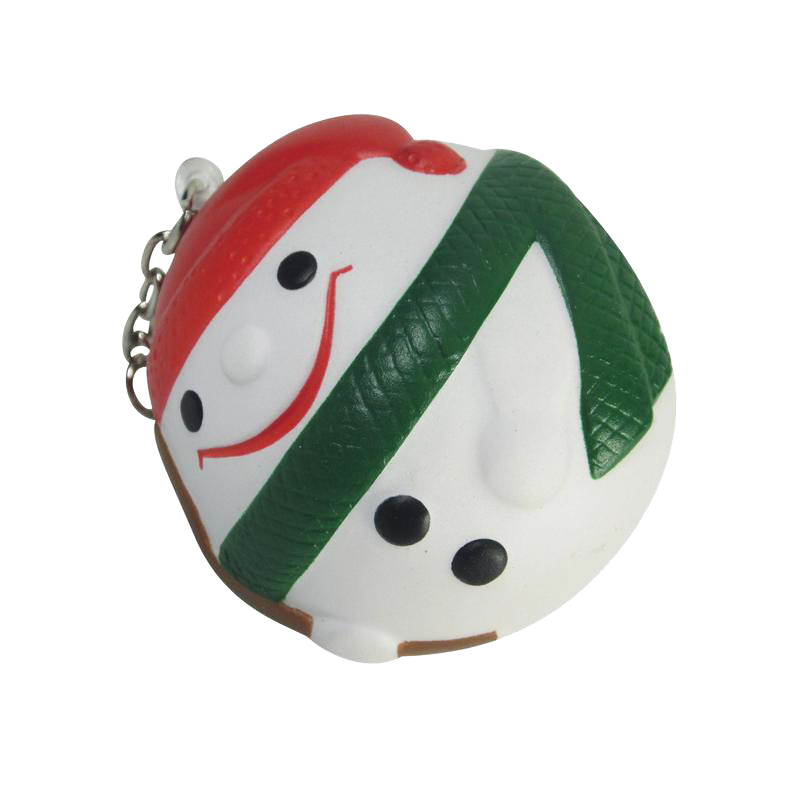 Keyring with Snowman Stress Item - Image 5