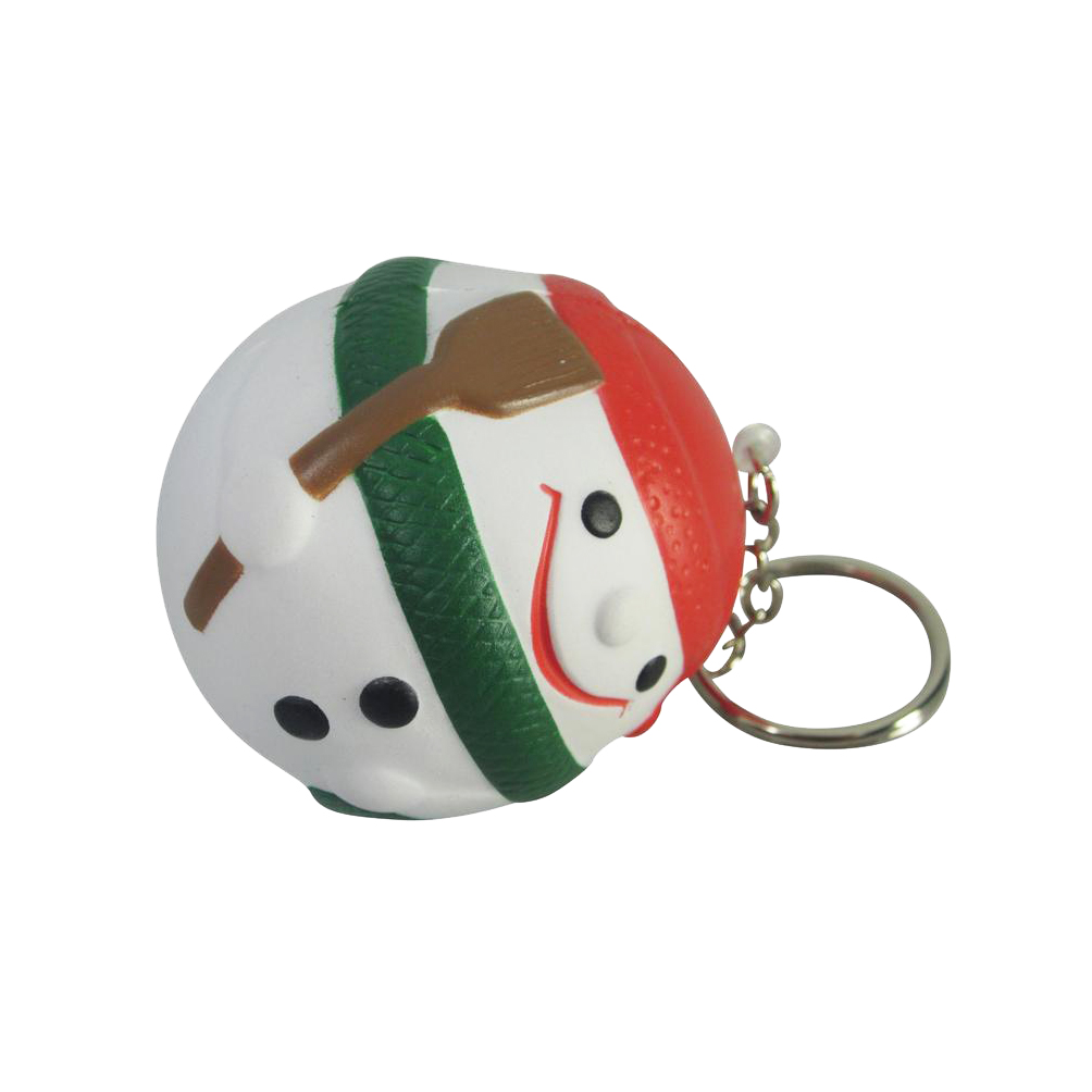 Keyring with Snowman Stress Item - Image 6