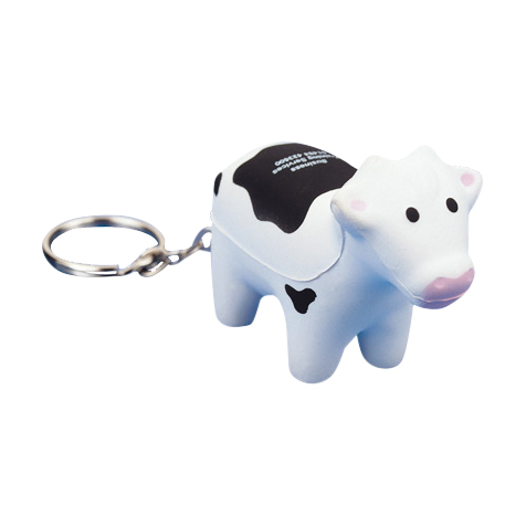 Keyring with Cow Stress Reliever - Image 8