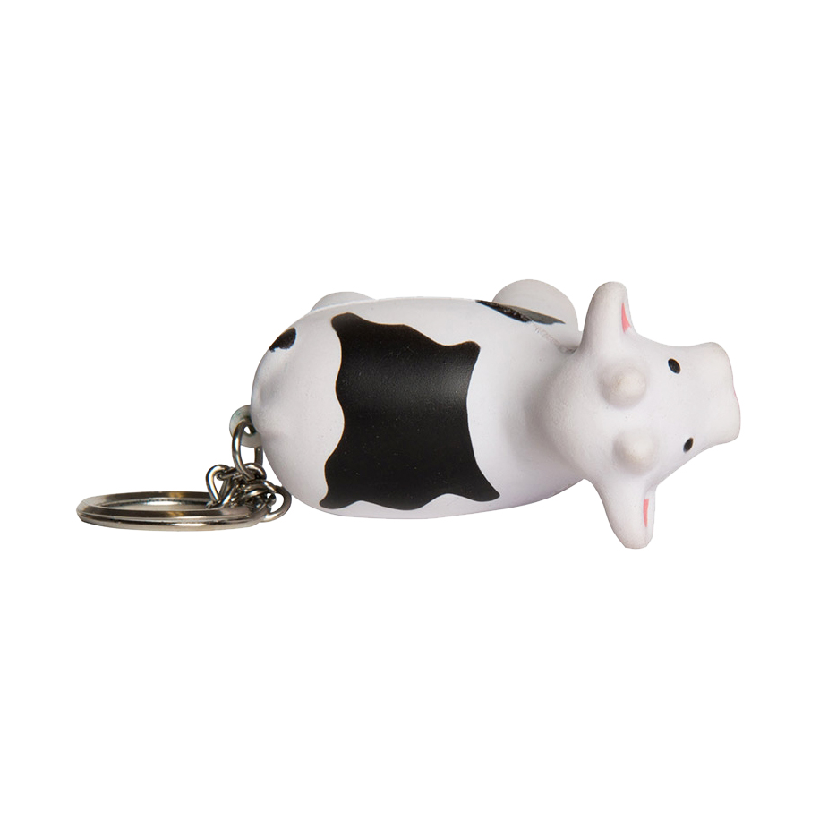 Keyring with Cow Stress Reliever - Image 7