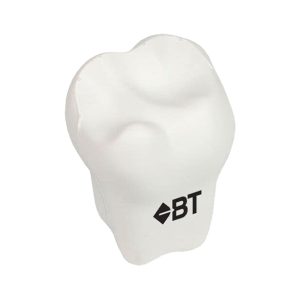 White Tooth Shape Stress Reliever