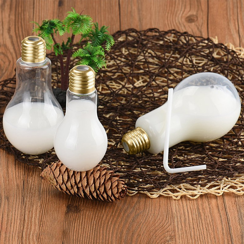 400ml Bulb Shaped Plastic Bottle - Image 7