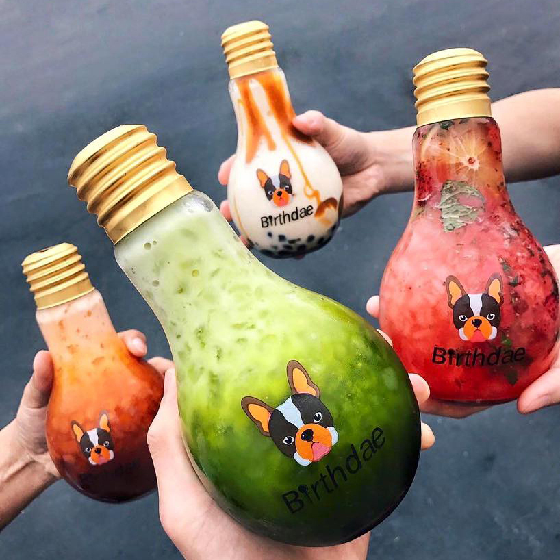 400ml Bulb Shaped Plastic Bottle - Image 9