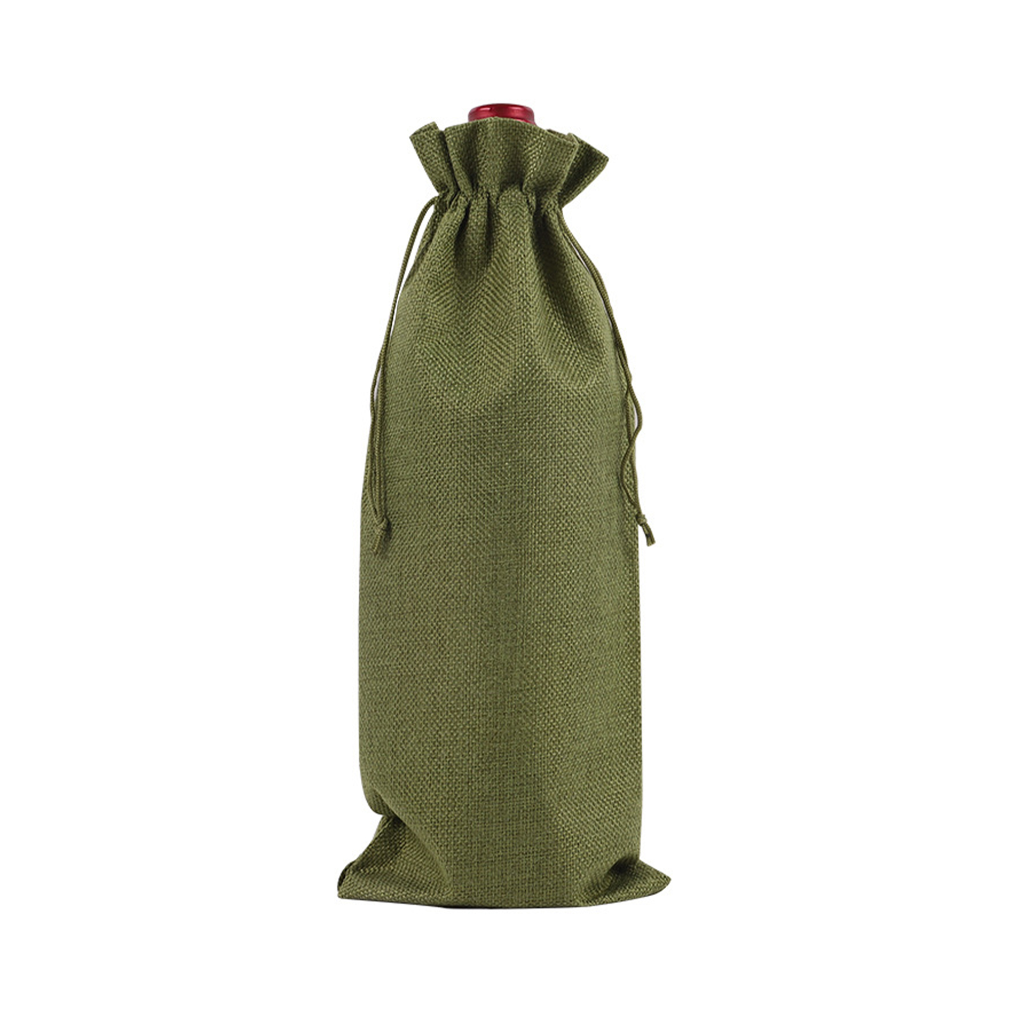 Wine Drawstring Bag - Image 4