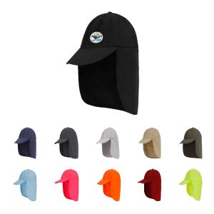 Baseball Cap with Neck Flap