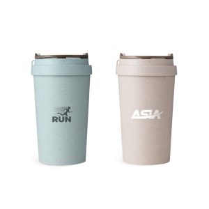 360ML Double Wall Wheat Straw Water Cup