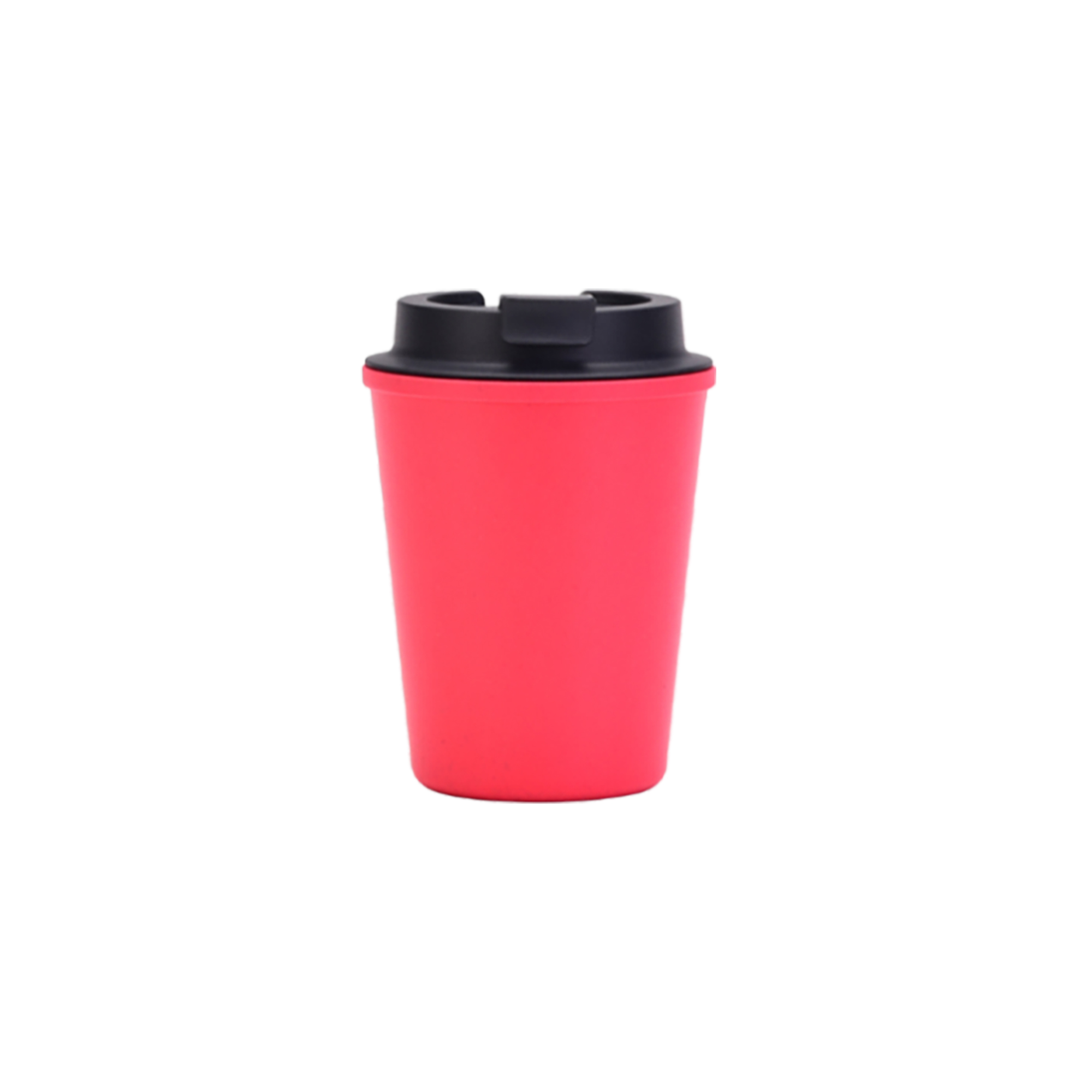 350ML Double Wall Wheat Straw Water Cup with Lid - Image 6
